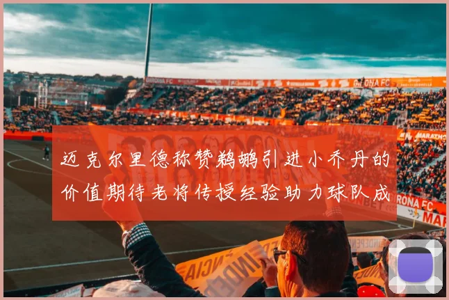 迈克尔里德称赞鹈鹕引进小乔丹的价值期待老将传授经验助力球队成长